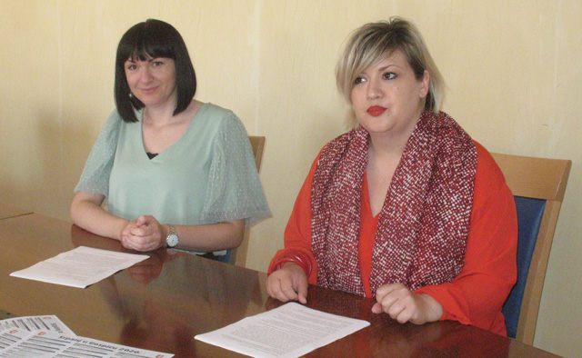 Zamjenica Prša i pročelnica Kaleb-Asić                                                                                                                                                                                                                    